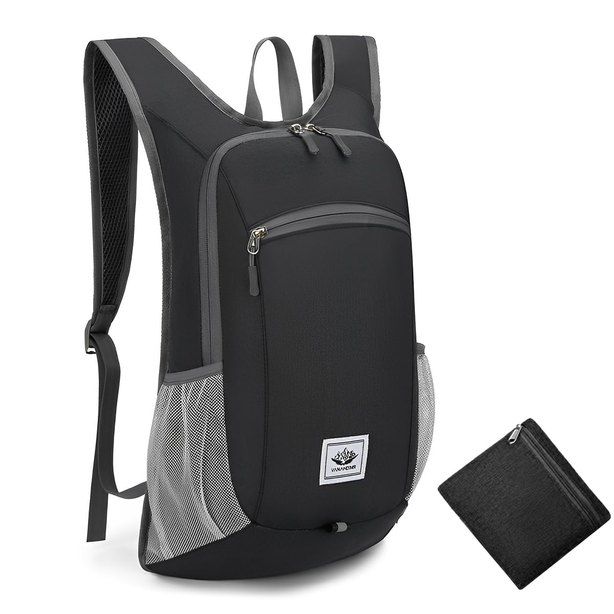 Optifit Backpack for Men Women Students, Waterproof Lightweight Foldable School Bag, Foldable College Bag for Travel Hiking, Camping, Trekking Optifit Backpack for Men Women Students, Waterproof Lightweight Foldable School Bag, Foldable College Bag for Travel Hiking, Camping, Trekking